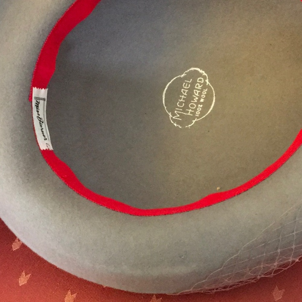 Gray Wool Hat - image 2